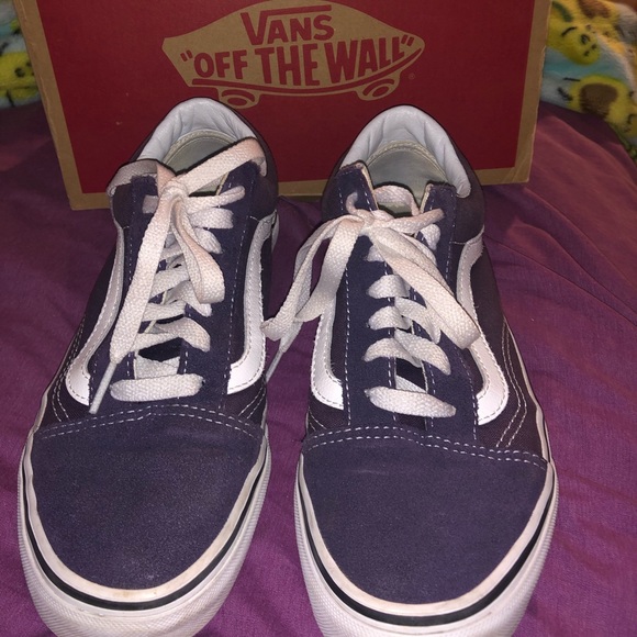 dark purple vans